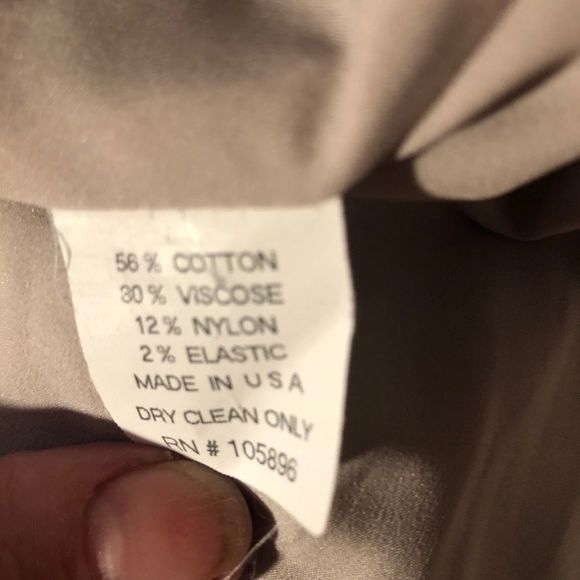 Worth/beige grey plaid tweed button front blazer collared w 4 front pockets - Picture 4 of 7